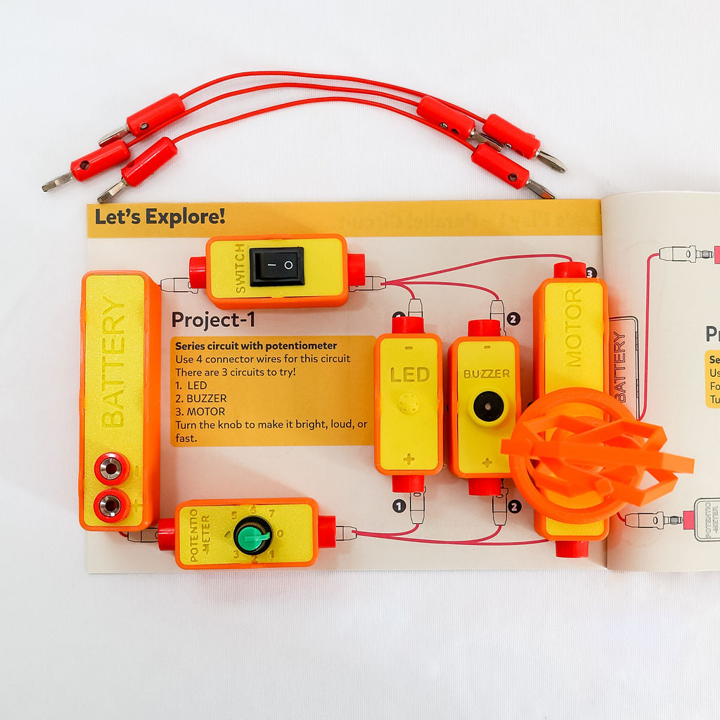 Circuit Builder | 4-14 years| DIY STEM Construction Toy