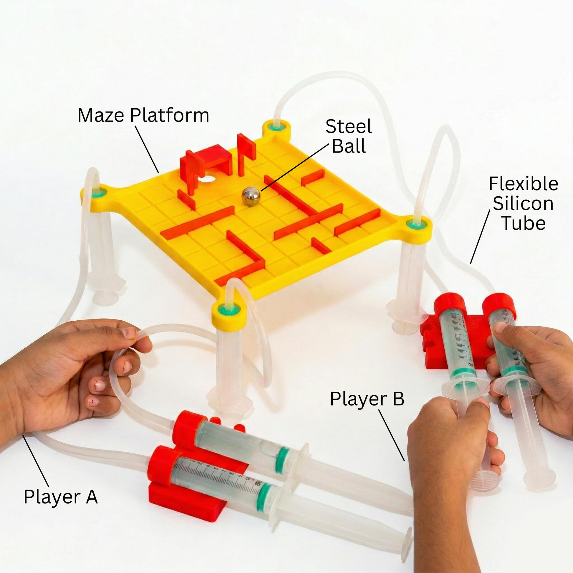 Hydraulic Highway (Ages 6+) (6 years or older) – STEM Kit for Kids | Tinkernauts