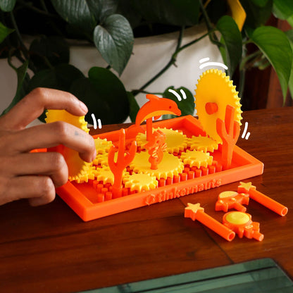 Puzzlin Gears | 4-14 years| DIY STEM Construction Toy
