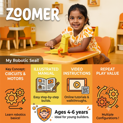 Zoomer (Ages 4-6) – STEM Kit for Kids | Tinkernauts