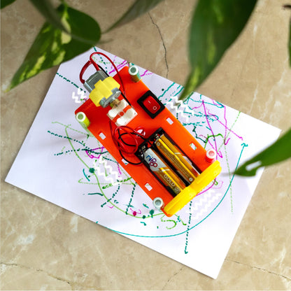 Art Bot (Ages 6+) (6 years or older) – STEM Kit for Kids | Tinkernauts