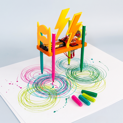 Art Bot (Ages 6+) (6 years or older) – STEM Kit for Kids | Tinkernauts