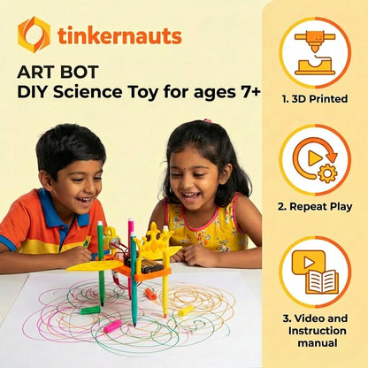 Art Bot (Ages 6+) (6 years or older) – STEM Kit for Kids | Tinkernauts
