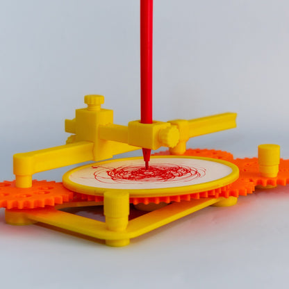 Cycloid Creator (Ages 6+) (6 years or older) – STEM Kit for Kids | Tinkernauts