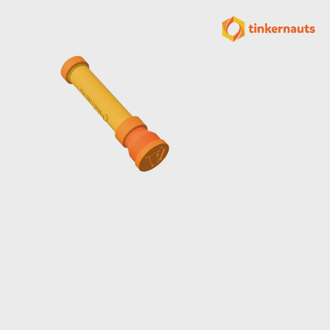 Video showing a child assembling and testing a DIY STEM engineering project designed for hands-on learning – Tinkernauts