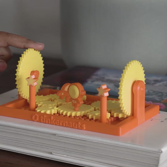 Video of the puzzlin gears in action